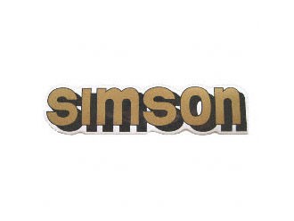 Klebefolie Simson-Tank gold