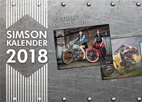 SIMSON Kalender Vogelserie 2018