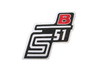 Klebefolie Seitendeckel "B" rot