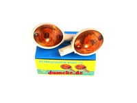 Simson Blinker Ochsenauge Schwalbe, Vogelserie, MZ alte Bauform im Satz Simson Blinker Ochsenauge Schwalbe, Vogelserie, MZ alte Bauform im Satz