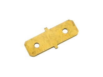 Doppel Flachanschluß, Flachsteckverbinder 6,3mm