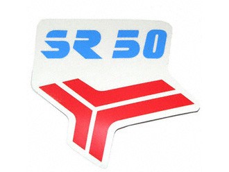 Klebefolie Knieblech SR 50 rot/blau