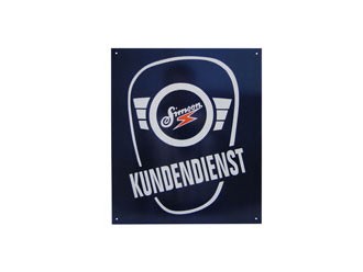 Blechschild SIMSON KUNDENDIENST