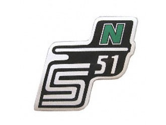 Klebefolie Seitendeckel "N" grün