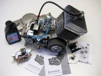 Motor lackiert 4-Gang S51 50ccm Serie VAPE BVF Motor lackiert 4-Gang S51 50ccm Serie VAPE BVF