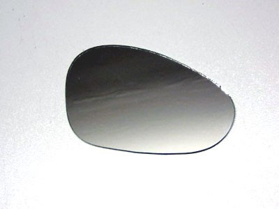 Spiegelglas Nierenform rund 115x70mm