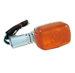 Blinker S53 chrom Look mit 12V 10W Birne