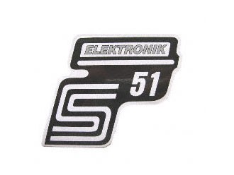 Klebefolie Seitendeckel "Elektronik" silber