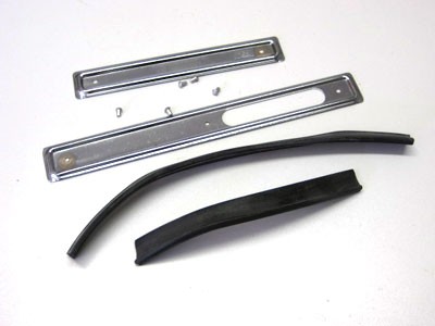 Scheuerleistensatz Schwalbe Chrom