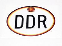 Länderaufkleber DDR Moped groß Länderaufkleber DDR Moped groß