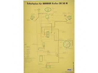 Schaltplan Farbposter SR50 N