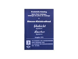 Ersatzteilekatalog Habicht SR4-4, Sperber SR4-3