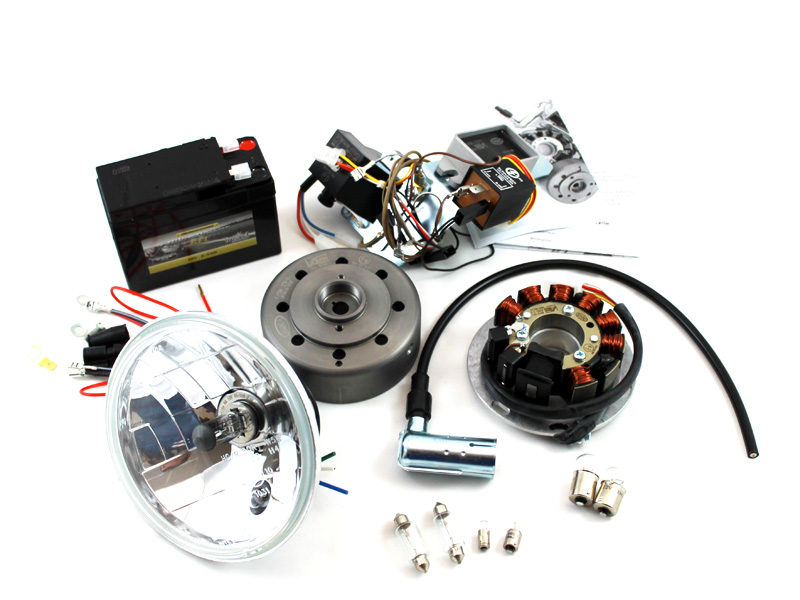 simson schwalbe kr51 2 vape schaltplan Kabelbaumset Schwalbe KR51/2, 12V-VAPE mit Schaltplan main image 1