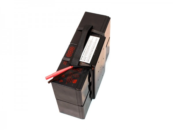 Batterieblock Charly II Stecker rot/braun
