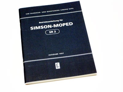Betriebsanleitung SR2 Ausgabe 1957