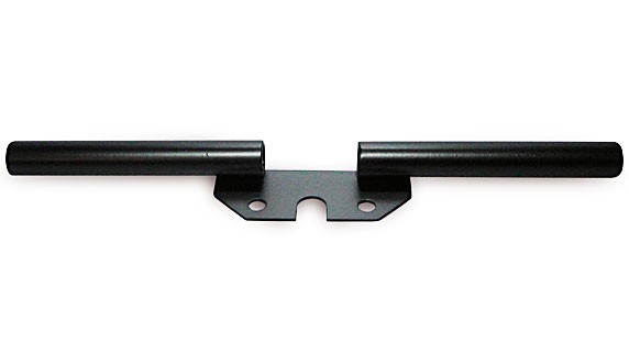 Blinkerträger hinten schwarz dick D15mm