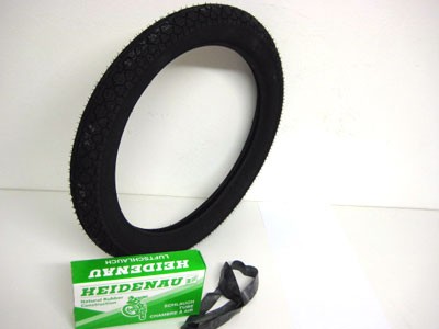 Reifen 2,75x16 Heidenau K36/1 mit Schlauch u.Felgenband