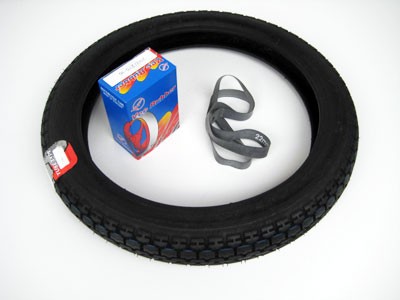 Reifen 2,75x16 Vee Rubber 015(wie K35) mit Schlauch & Felgenband