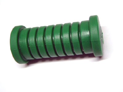 Fußrastengummi grün