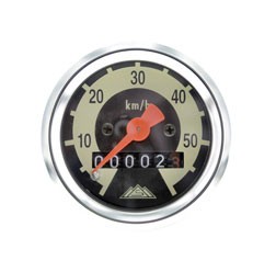 Tachometer Simson SR2E, KR50 im Retro Design