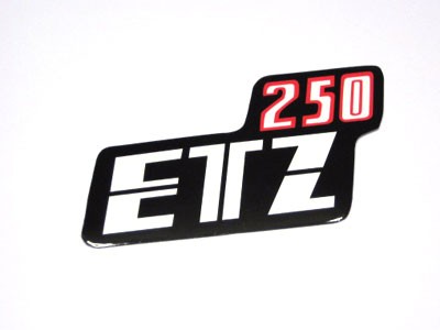 Klebefolie Seitendeckel ETZ 250