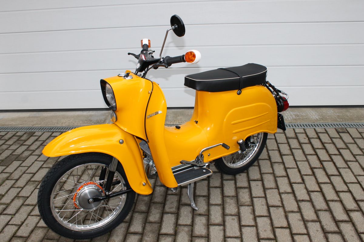 Bremsstange Komplett, Verchromt, 485mm Lang - S51, S70 - Online Shop