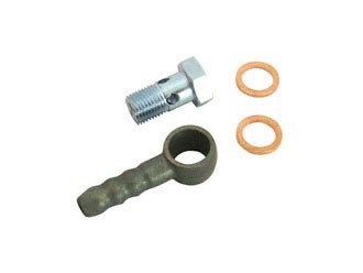 Set Schlauchanschluß 7mm abgewinkelt für Benzinhahn Motorrad