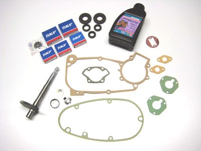 Dicht- und Lagersatz Schwalbe alte Ausf. mit Kickstarterwelle