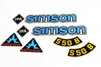 Dekorsatz S50 B Elektronik blau Dekorsatz S50 B Elektronik blau