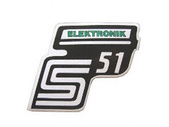 Klebefolie Seitendeckel "Elektronik" grün