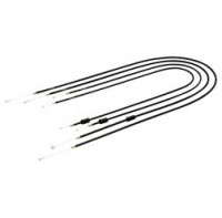 Bowdenzugsatz S51 Enduro schwarz Motoflex Bowdenzugsatz S51 Enduro schwarz Motoflex