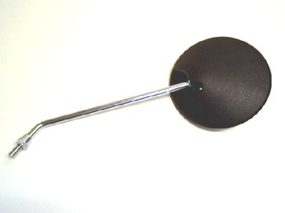 Spiegel rund 122 mm Stab verchromt