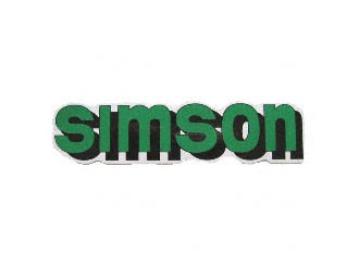 Klebefolie Simson-Tank grün