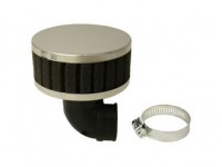 Tuningluftfilter schwarz chrom 90° abgewinkelt Tuningluftfilter schwarz chrom 90° abgewinkelt