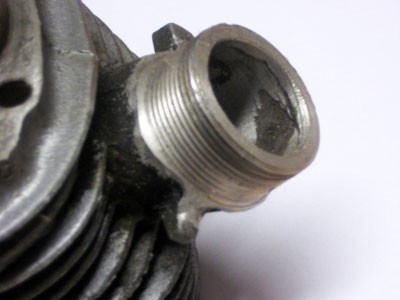 Simson Zylinder Gewinde Reparatur S50-S100